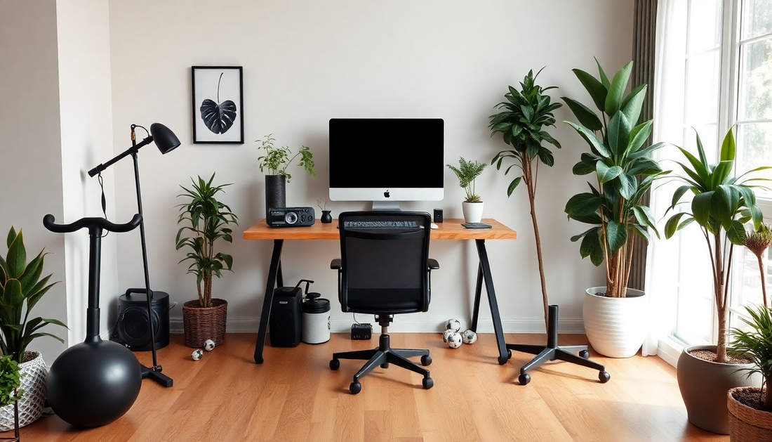 Home Office and Fitness Synergy for 2025: Design Your Ideal Space for Productivity and Wellness Integration - Dondepiso