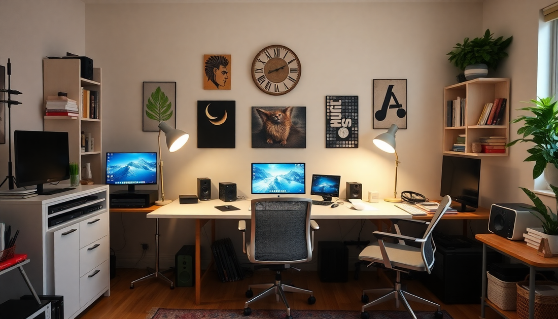 Home Studio Must-Haves: The Essential Kit for Remote Work, Fitness, and Creative Spaces - Dondepiso