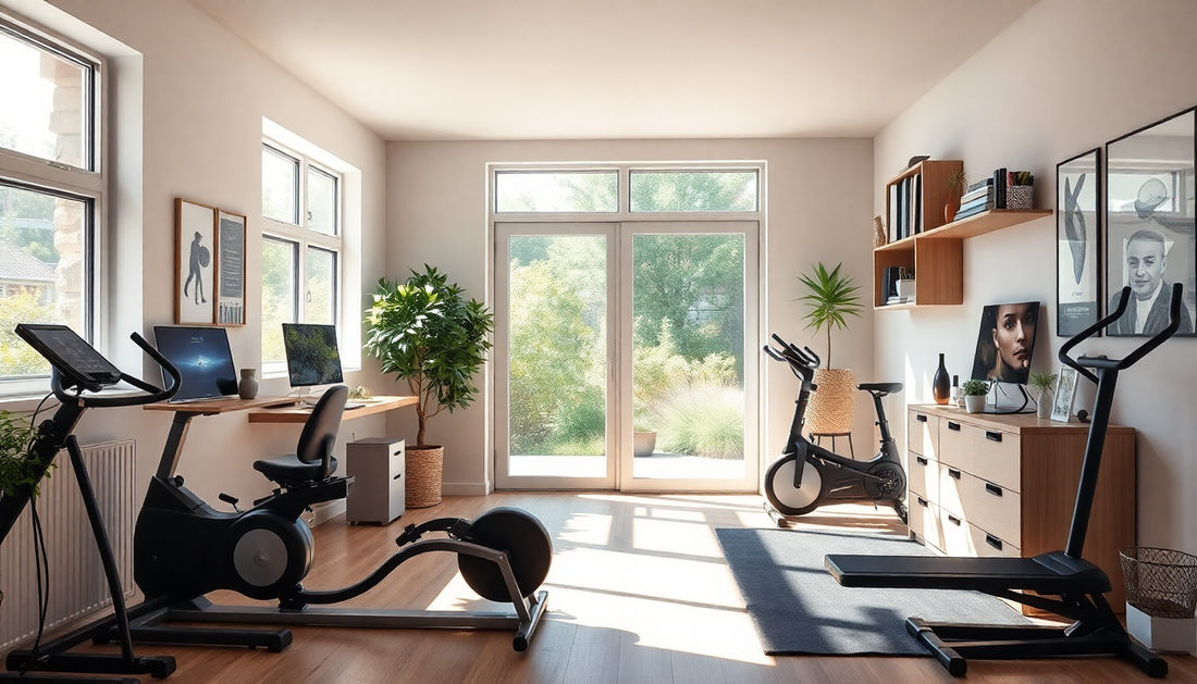 Designing a Productive and Invigorating Home Office and Fitness Space for 2025: Innovative Techniques for Enhanced Focus and Health