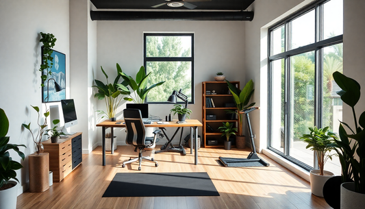 Innovative Approaches to Designing a Home Office and Fitness Space in 2025: Strategies for Boosting Wellness and Work Efficiency