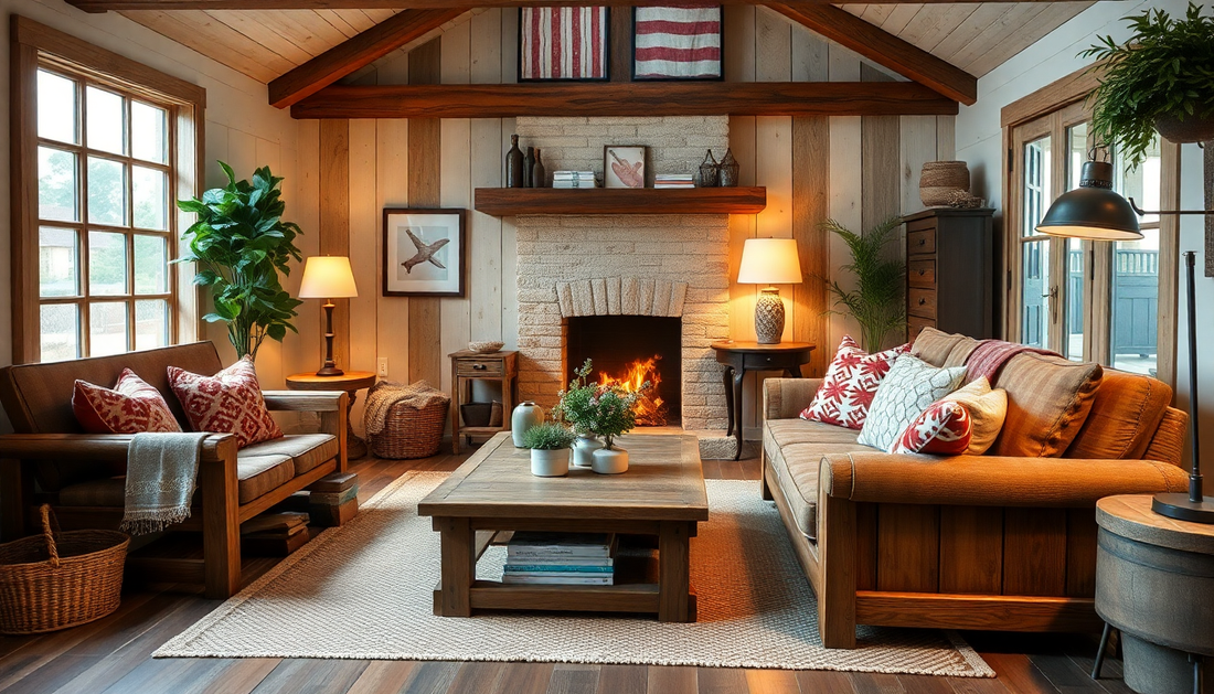 Cozy Farmhouse Living Room Ideas That Radiate Warmth and Timeless Charm for Modern Homes