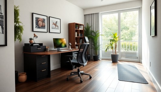 Elevate Your Home Workspace and Fitness Routine: Integrative Design Approaches to Foster Wellness and Efficiency
