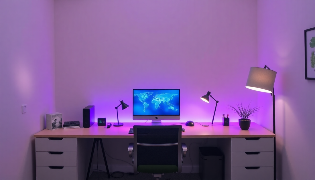 Home Office That Moves You: Sync Wearables, Ambient Lighting & Sensor Thresholds to Make Microbreaks Automatic