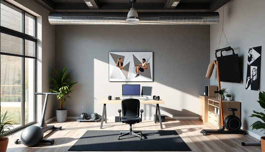 Revitalize Your Home Office & Fitness Space for 2025