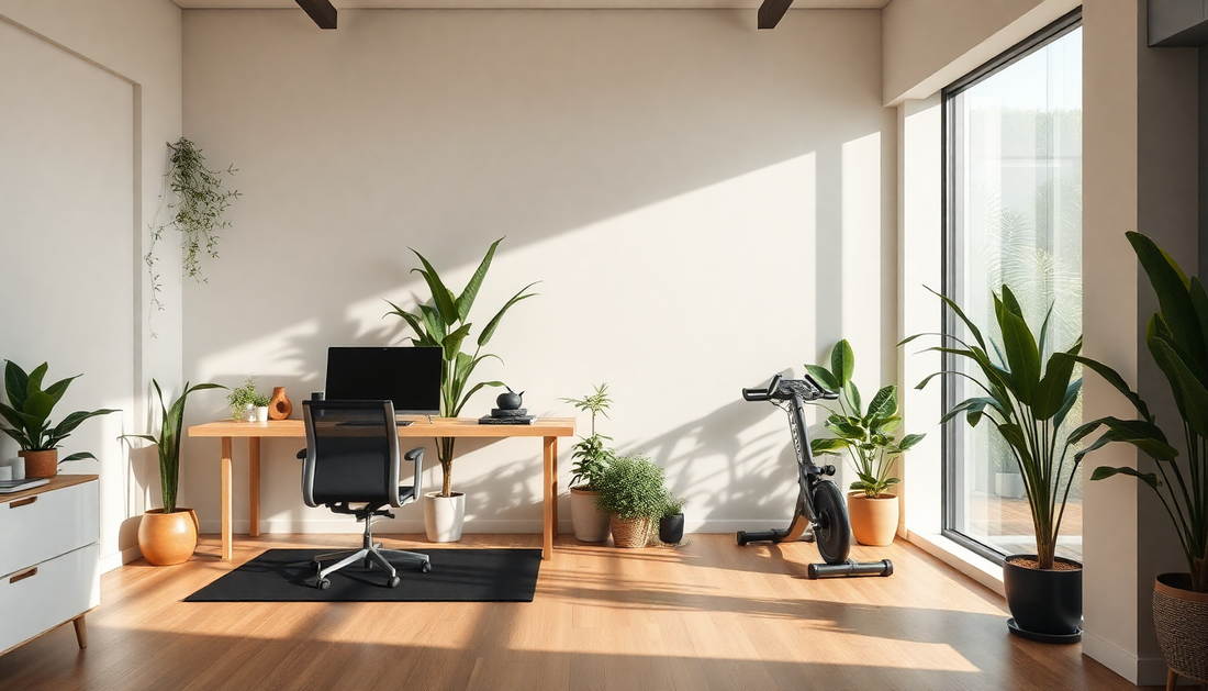 Achieving a Productive and Invigorating Home Office and Fitness Space in 2025: Innovative Design Strategies for Wellness and Efficiency