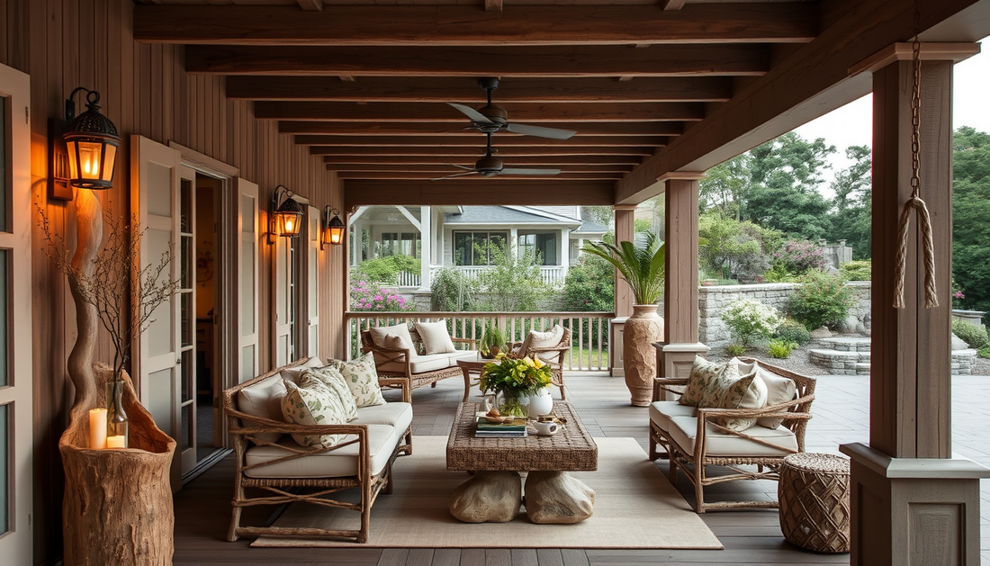Seabreeze Veranda Linen & Driftwood Glow