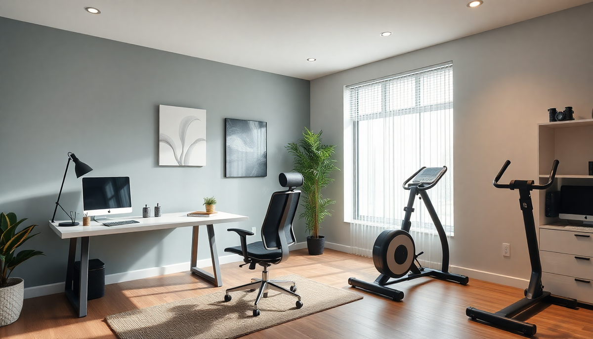 Designing a Dynamic Home Office and Fitness Space for 2025: Creative Solutions for Boosting Productivity and Wellbeing