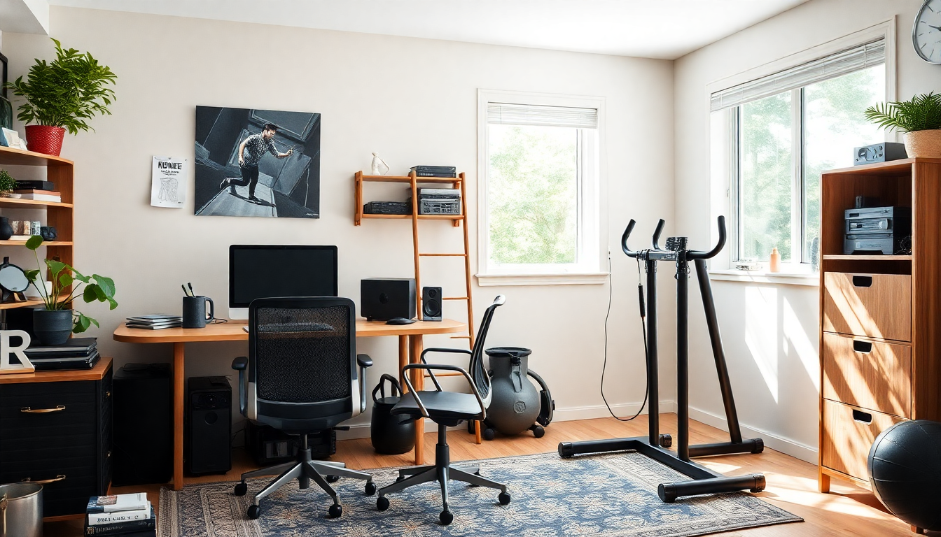 Home Studio and Essential Living: Must-Have Items for Crafting Your Ultimate Work-from-Home and Fitness Space