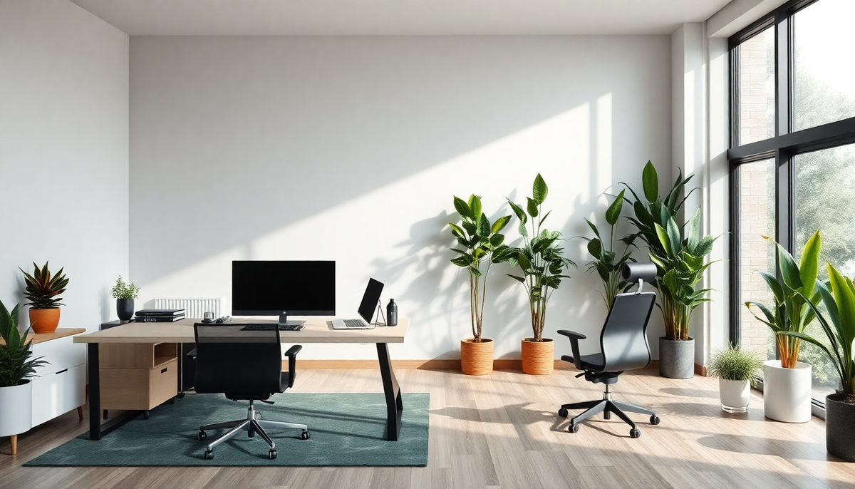 Creating a Productive and Invigorating Home Office and Fitness Space for 2025: Innovative Design Tips for Enhanced Focus and Wellness