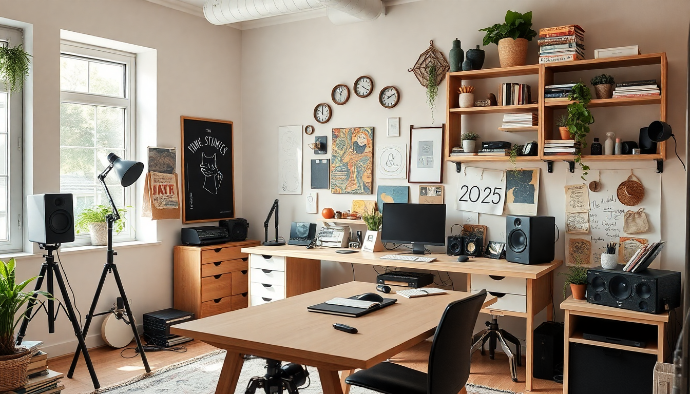 Home Studio Essentials: The Complete Guide to Building Your Dream Workspace for Productivity and Creativity