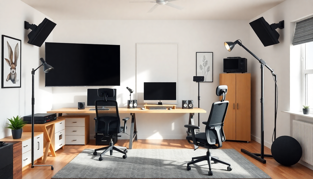 Home Studio Essentials for 2025: Crafting Your Ultimate Workspace and Fitness Haven - Dondepiso