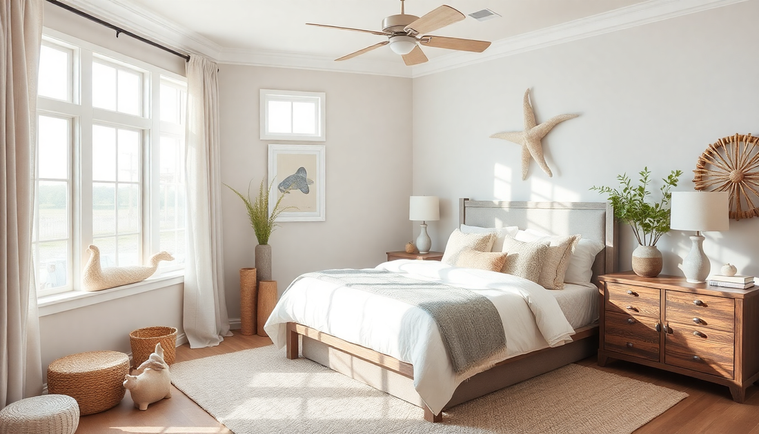 Luxurious Coastal Bedroom Inspirations for Serene Seaside Living and Cozy Elegance