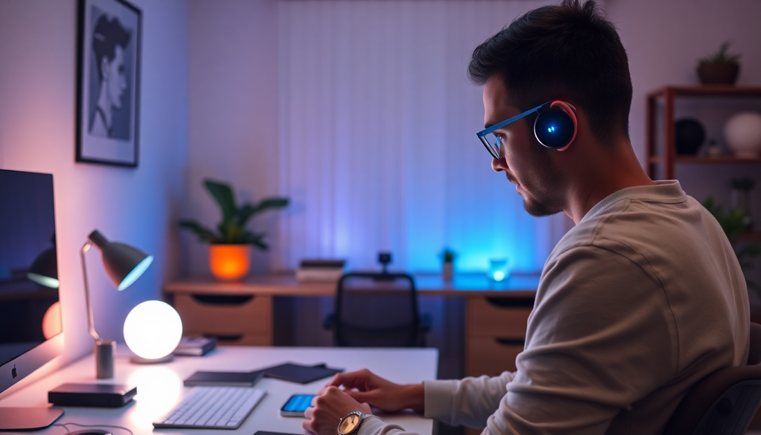 Subliminal Motion in the Home Office: How Wearables, Circadian Lighting & Smart Sensors Create Effortless Microbreaks and Boost Focus