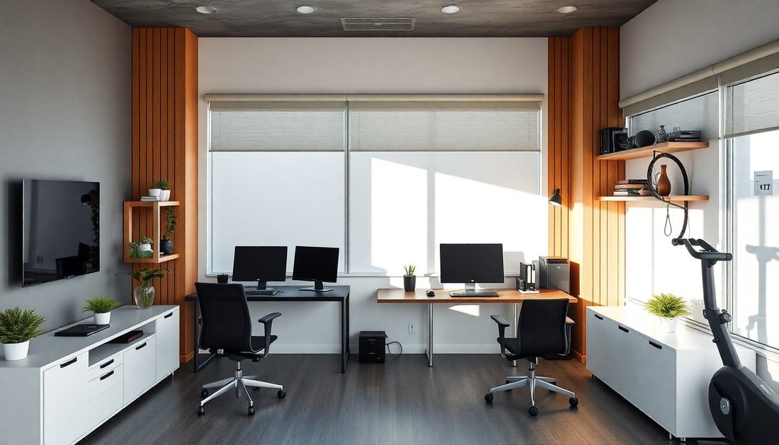 Harmonizing Your Home Office and Fitness Space in 2025