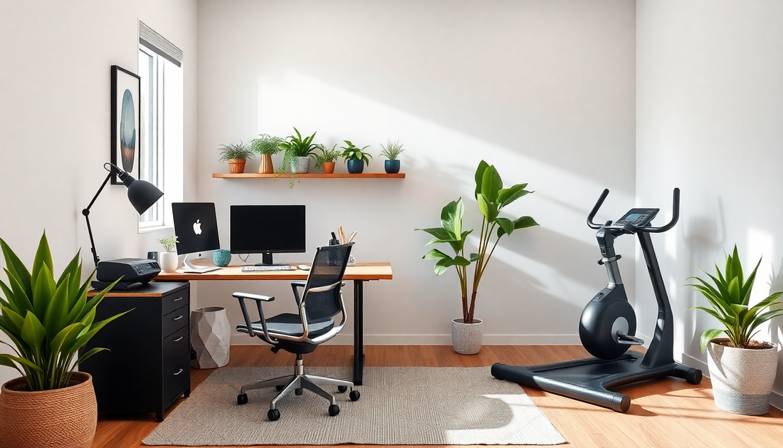 Innovative Home Office and Fitness Solutions for 2025: Designing a Space That Inspires Productivity and Wellness - Dondepiso