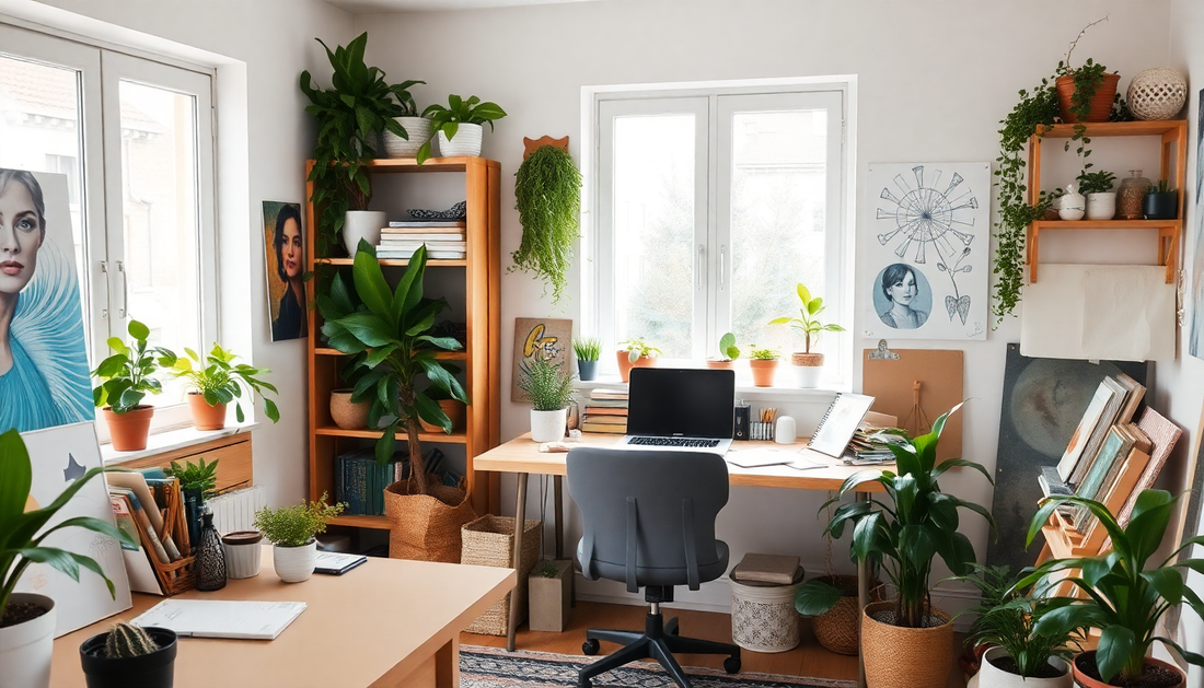 Create Your Home Studio: Wellness & Productivity Guide