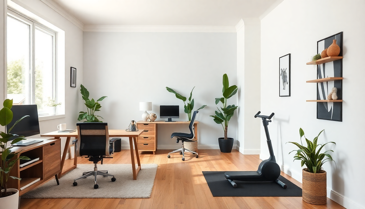 Designing a Rejuvenating Home Office and Fitness Space for 2025: Unique Strategies for Optimal Productivity and Wellness