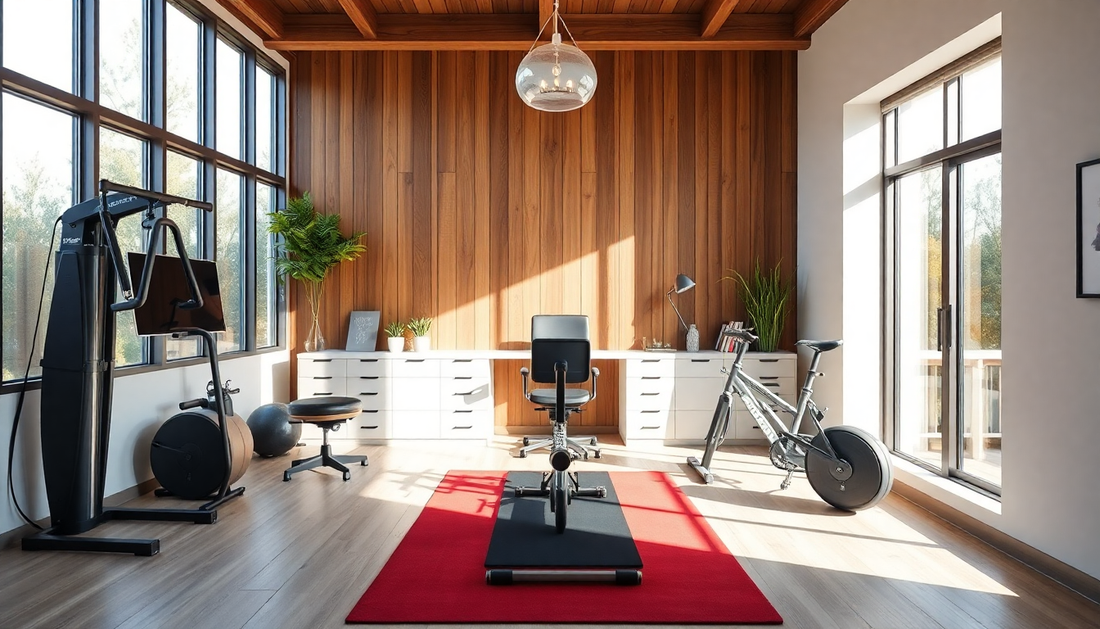 Innovative Home Office & Fitness Design Tips for 2025