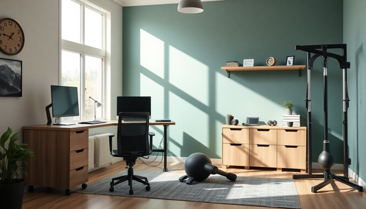 Home Studio Essentials: Must-Have Items for a Stylish and Functional Remote Work and Fitness Space - Dondepiso