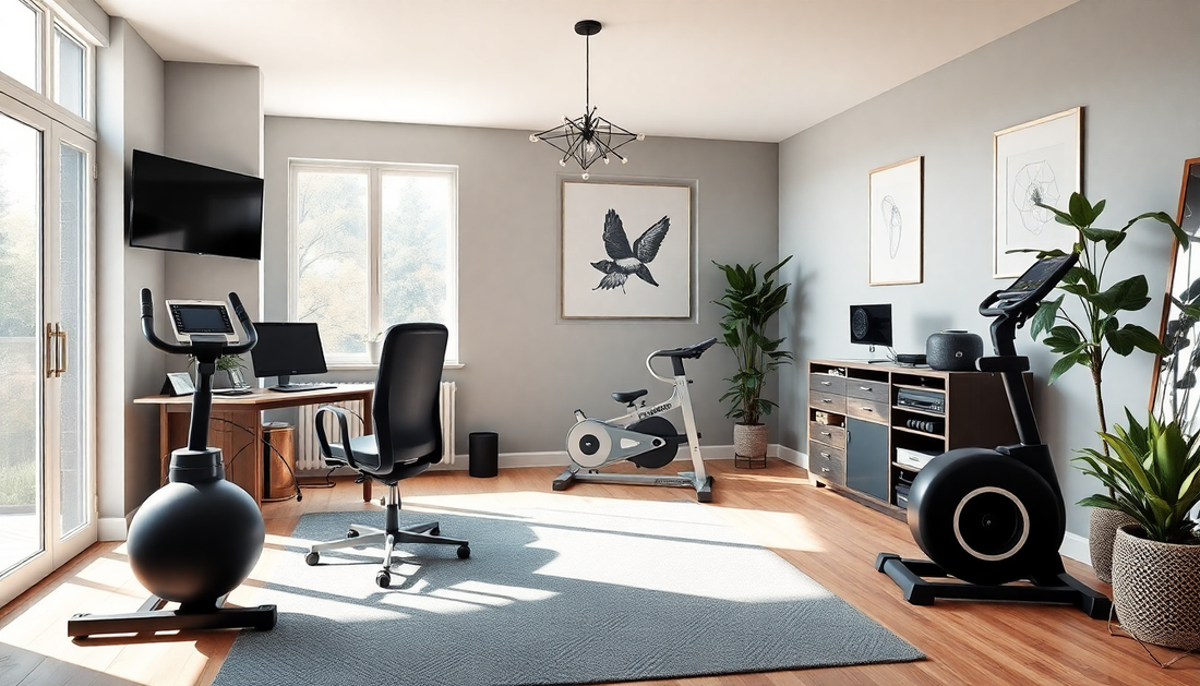 Designing a Multi-Purpose Home Office and Fitness Zone for 2025: Innovative Tips for Productivity and Wellbeing - Dondepiso