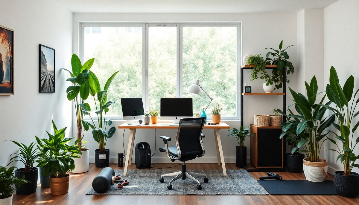 Crafting a Tranquil Home Office and Fitness Haven for 2025: Essential Design Strategies for Balance and Productivity