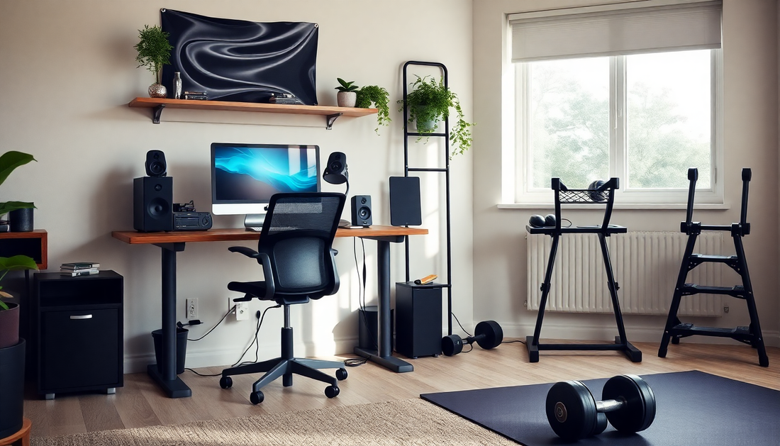Essential Home Studio and Gym Items: Build Your Dream Space for Productivity and Wellness - Dondepiso