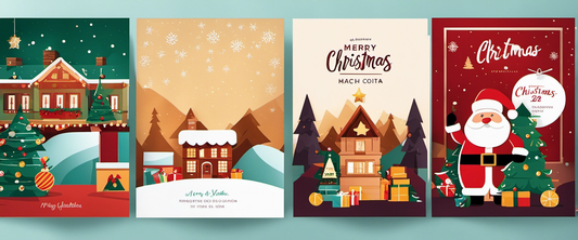 Unique Christmas Greeting Card Designs to Try This Year