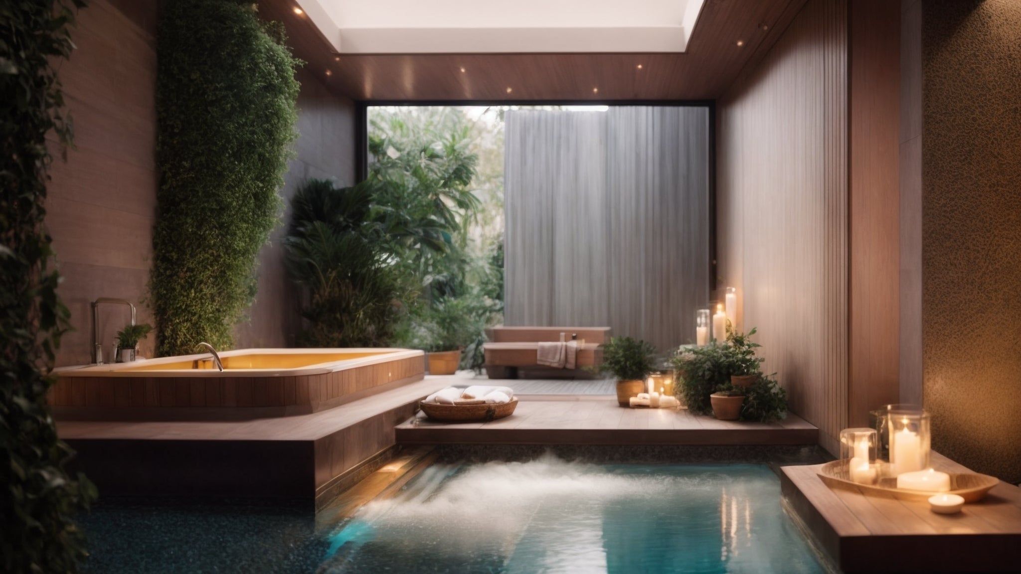 A Spa for Two: Crafting a Romantic Bathroom Oasis · Dondepiso