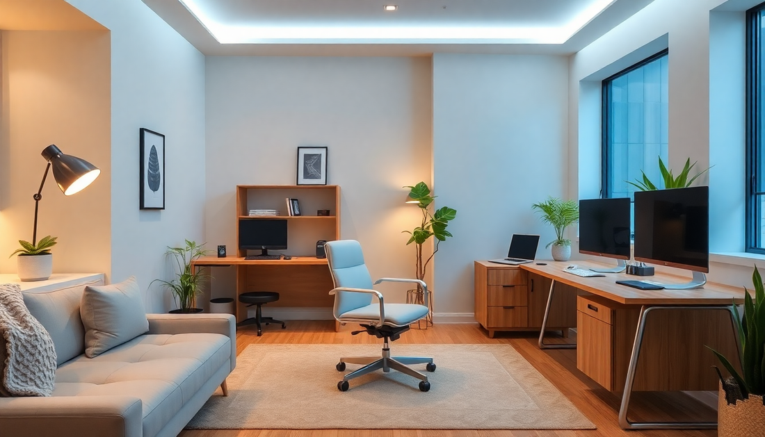 Convert Your Home Office into a Wearable-Guided Micro-Movement System: Smart Zoning, Circadian Lighting & Passive Cues to Boost Focus
