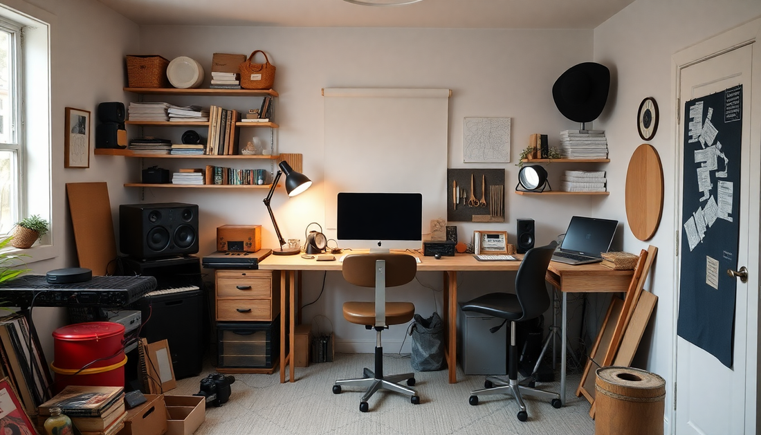 Home Studio Essentials: The Ultimate Kit for Remote Work and Creative Spaces - Dondepiso