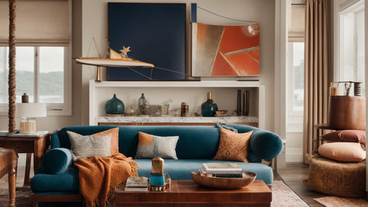 Anchor Your Living Room with Nautical Design Elements