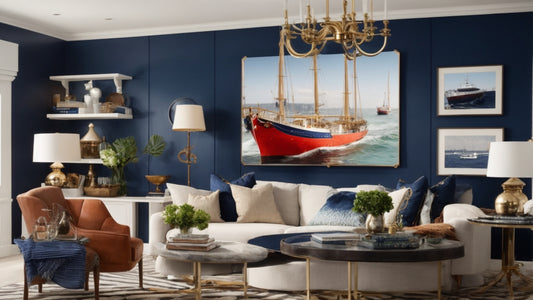 Anchors Aweigh: Transform Your Living Room with Nautical Flair