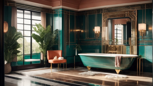 Art Deco Bathroom Decor Ideas for a Glamorous Space