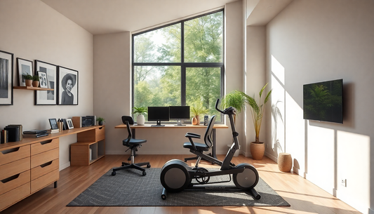 Transform Your Home Office into a Fitness Sanctuary in 2025