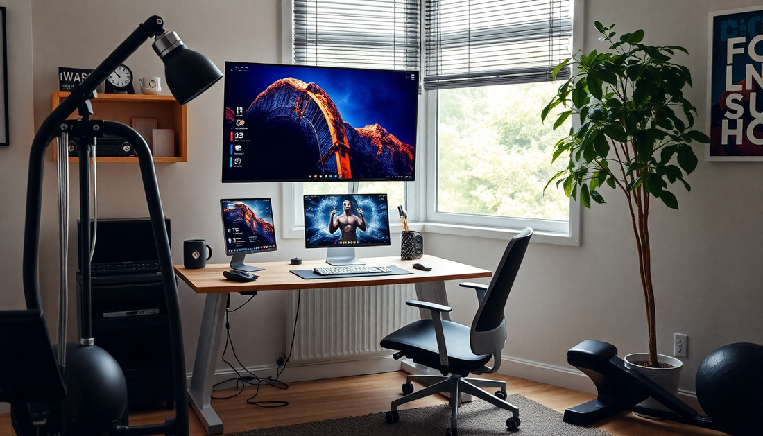 Home Studio and Gym Essentials: A Strategic Guide to Elevate Your Work-From-Home Experience and Fitness Goals - Dondepiso