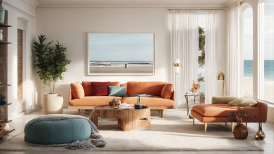 Beachside Beauty: Contemporary Takes on Classic Nautical Living Room Design