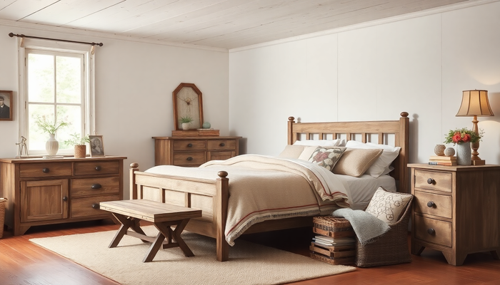 Cozy Vintage Farmhouse Bedroom Ideas That Radiate Timeless Charm and Warmth