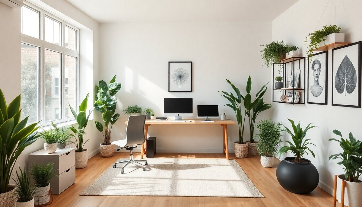 Creating a Serene and Productive Home Office and Fitness Space for 2025: Innovative Design Techniques for Enhanced Wellbeing and Focus