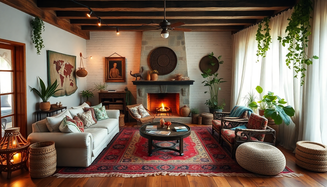 Luxurious Boho Living Room Ideas That Inspire Cozy Warmth and Artistic Flair in 2026