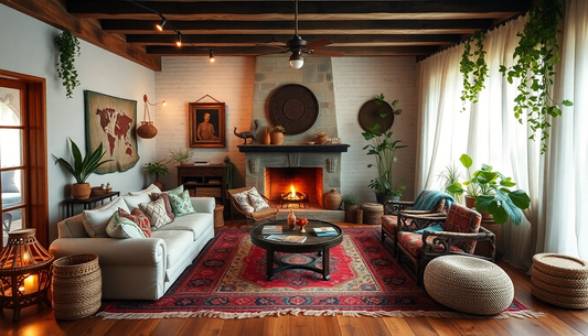 Luxurious Boho Living Room Ideas That Inspire Cozy Warmth and Artistic Flair in 2026