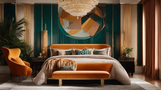 Chic and Sophisticated: Art Deco-Inspired Bedroom Decor Trends to Try