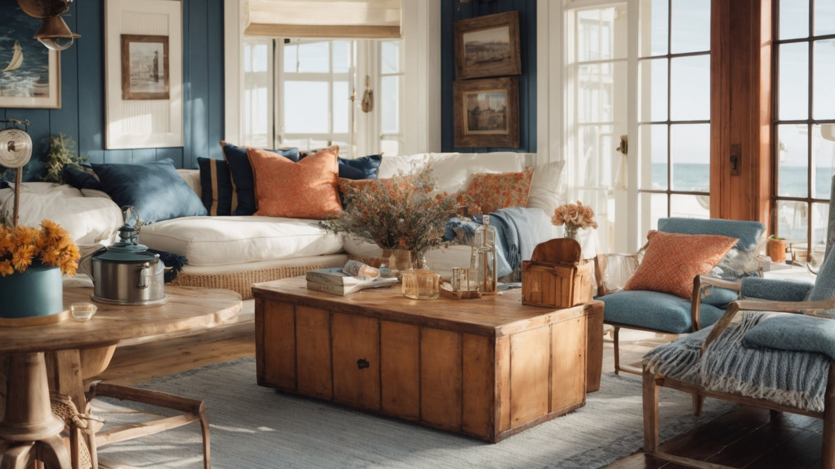 Coastal Charm: Nautical Decor for Your Living Room