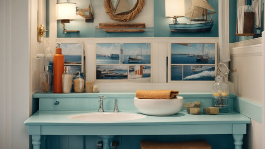 Creating a Statement with Nautical Decor in Your Bathroom