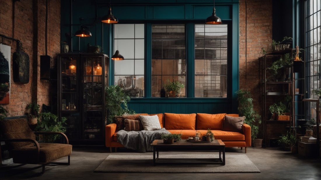 Creating a Stylish and Functional Industrial Furniture Living Room