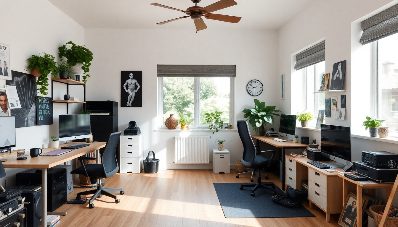 Home Studio Essentials: Your Go-To Guide for Crafting a Multifunctional Space for Work, Fitness, and Creativity