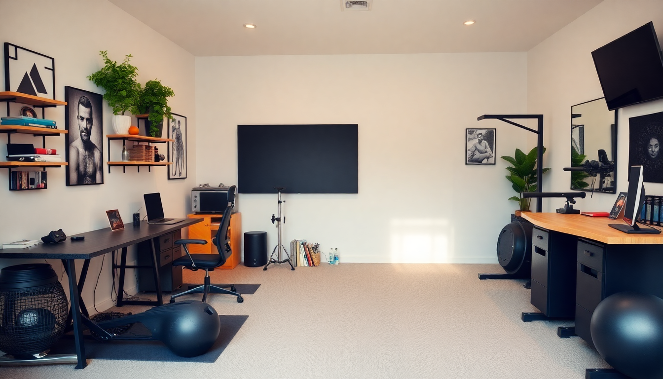 Home Studio Essentials: Create the Perfect Environment for Productivity, Fitness, and Creative Living