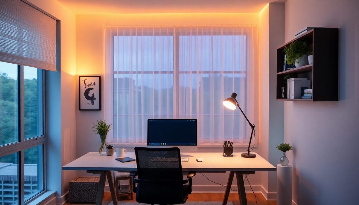 Habit-Scaffolded Home Offices: Using Wearable Timers, Sensor Microzones & Circadian Lighting to Automate Daily Movement Rituals