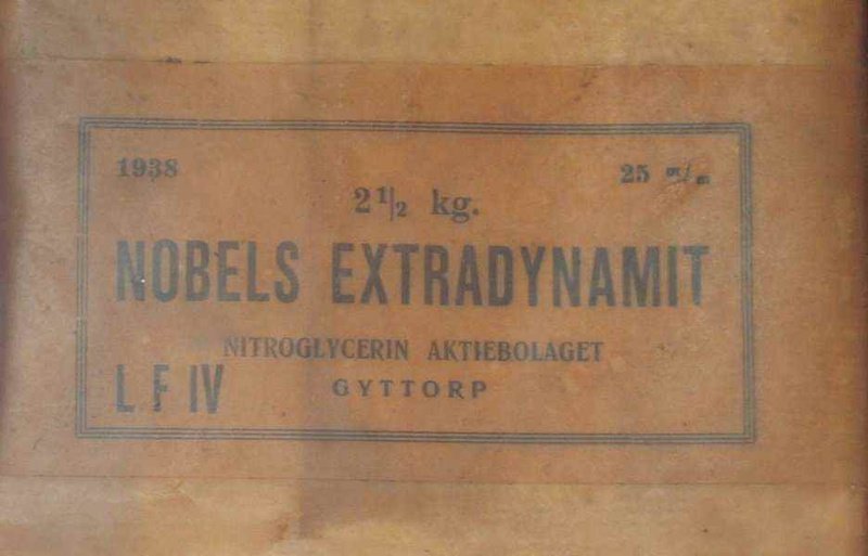 The Dark Nobel Prize Relationship with Dynamite