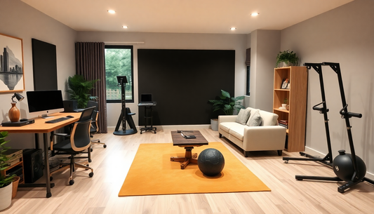 Home Studio and Gym Essentials: Your Comprehensive Guide to Boosting Productivity and Wellness at Home - Dondepiso