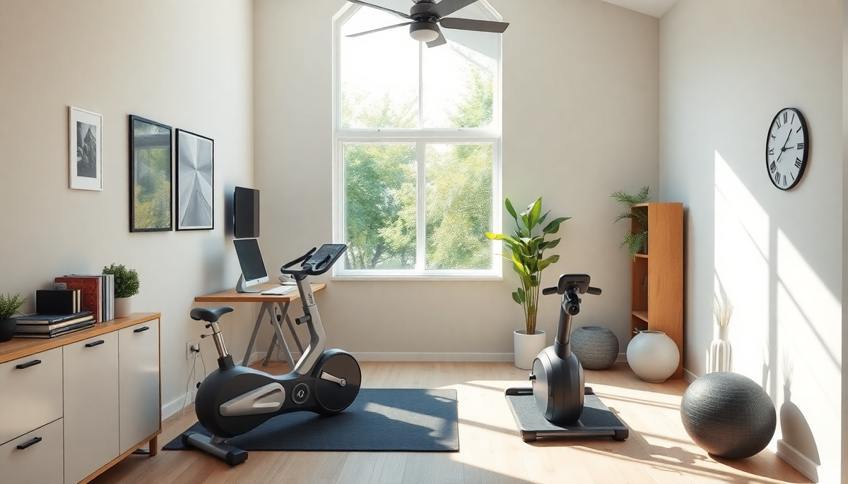 Creating an Energizing Home Office and Fitness Space for 2025: Unique Strategies for Boosting Productivity and Wellbeing